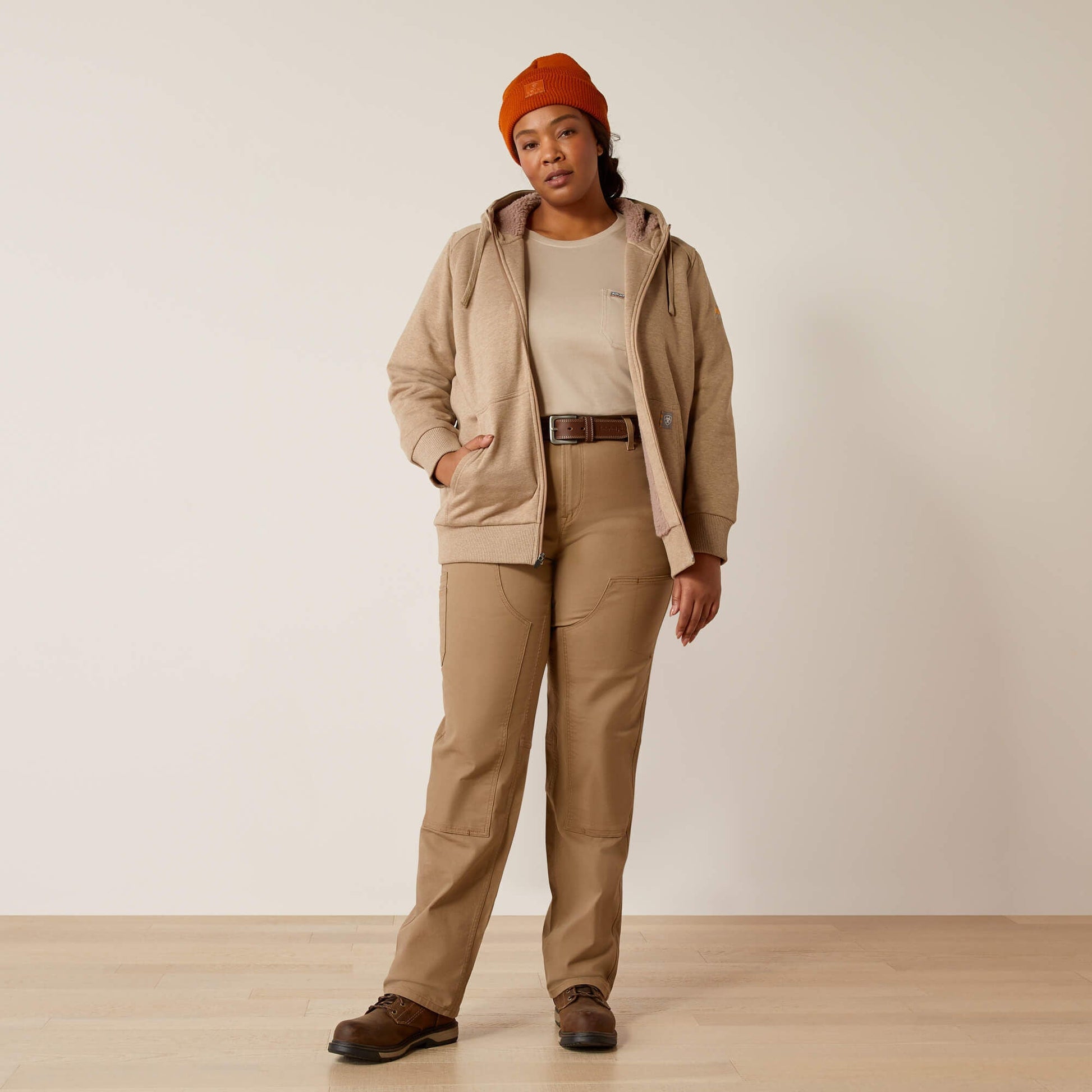 Rebar All-Weather Sherpa Full Zip Hoodie Women | Ariat online