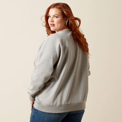 Scorpion Script Oversized Sweatshirt Women | Ariat on sale
