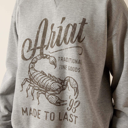 Scorpion Script Oversized Sweatshirt Women | Ariat on sale
