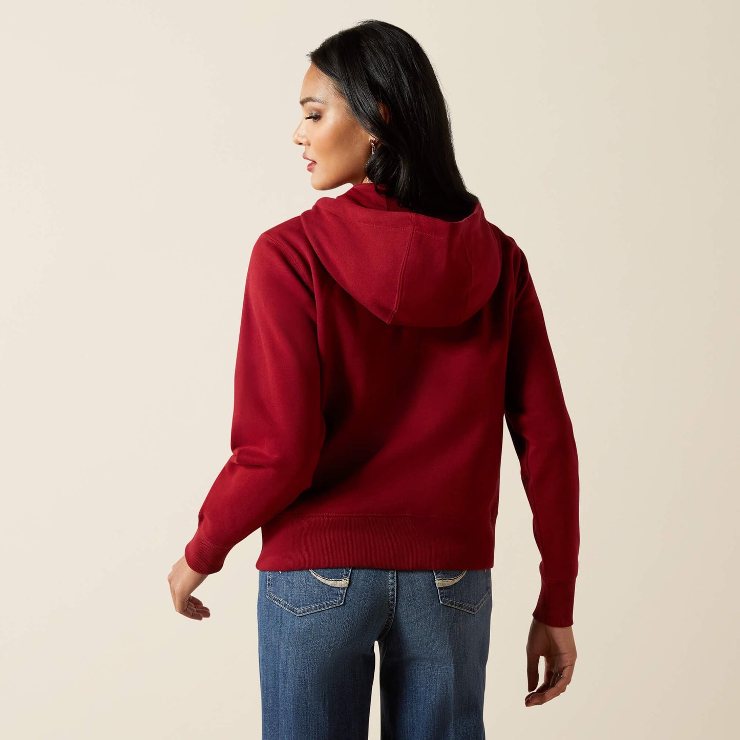 Stitched Full Zip Hoodie Women | Ariat discount