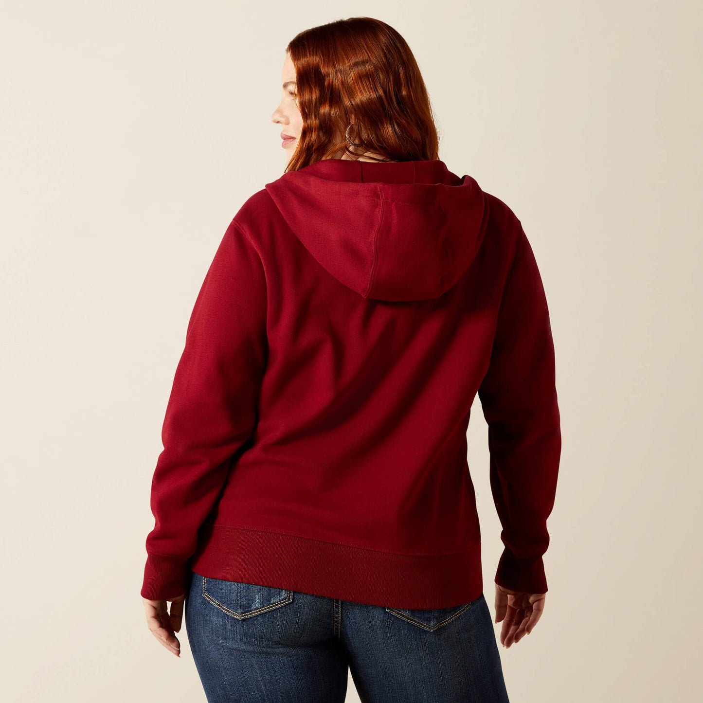 Stitched Full Zip Hoodie Women | Ariat discount