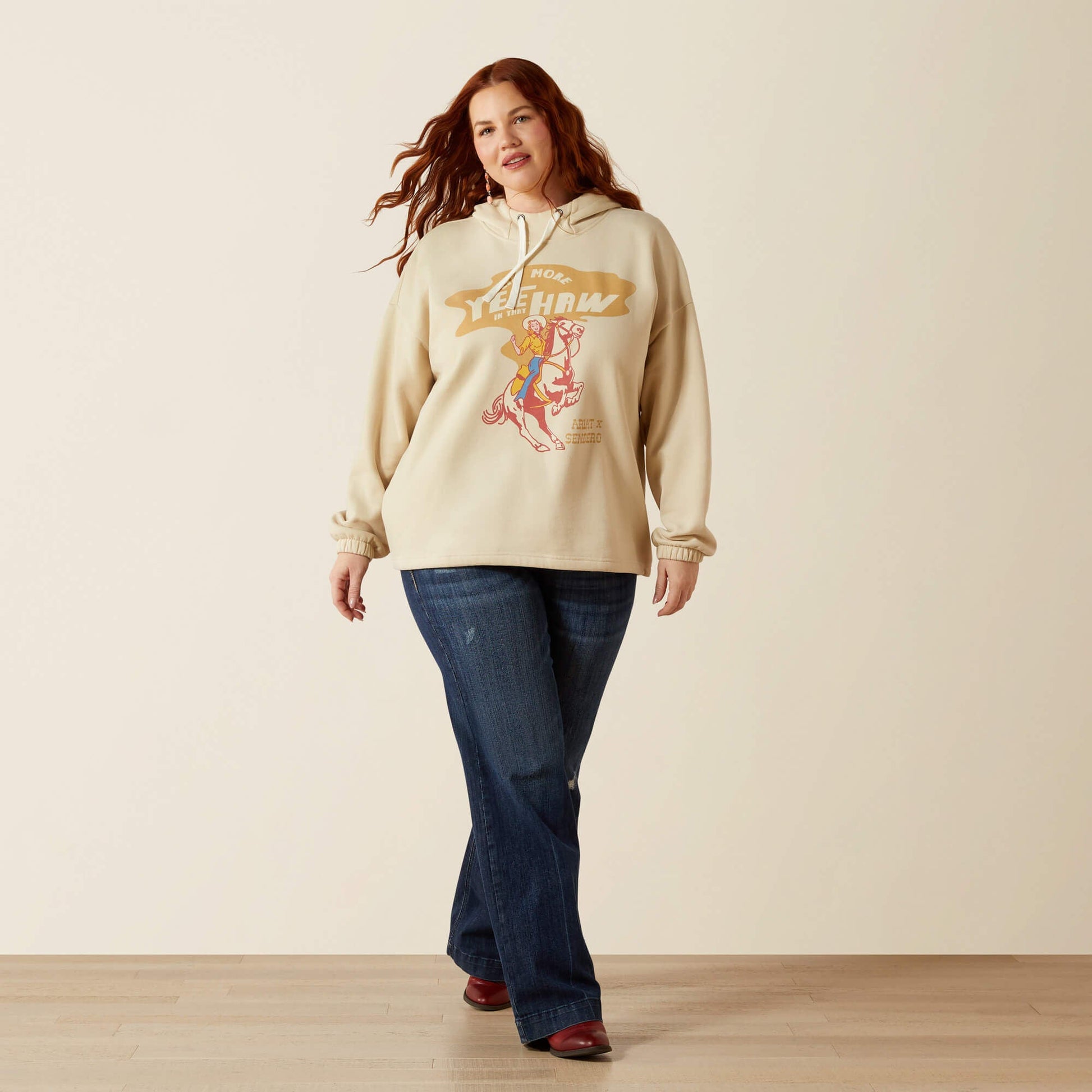 Essential Sendero Yeehaw Hoodie Women | Ariat online