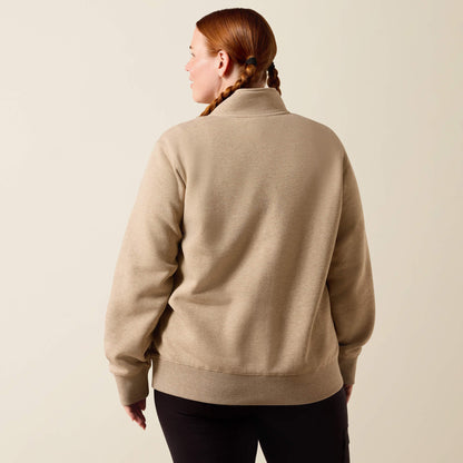 Rebar Lightweight Mock 1/2 Zip Sweatshirt Women | Ariat for sale