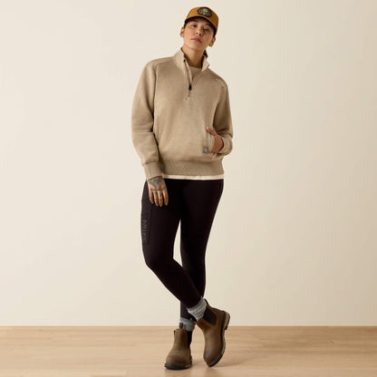 Rebar Lightweight Mock 1/2 Zip Sweatshirt Women | Ariat for sale