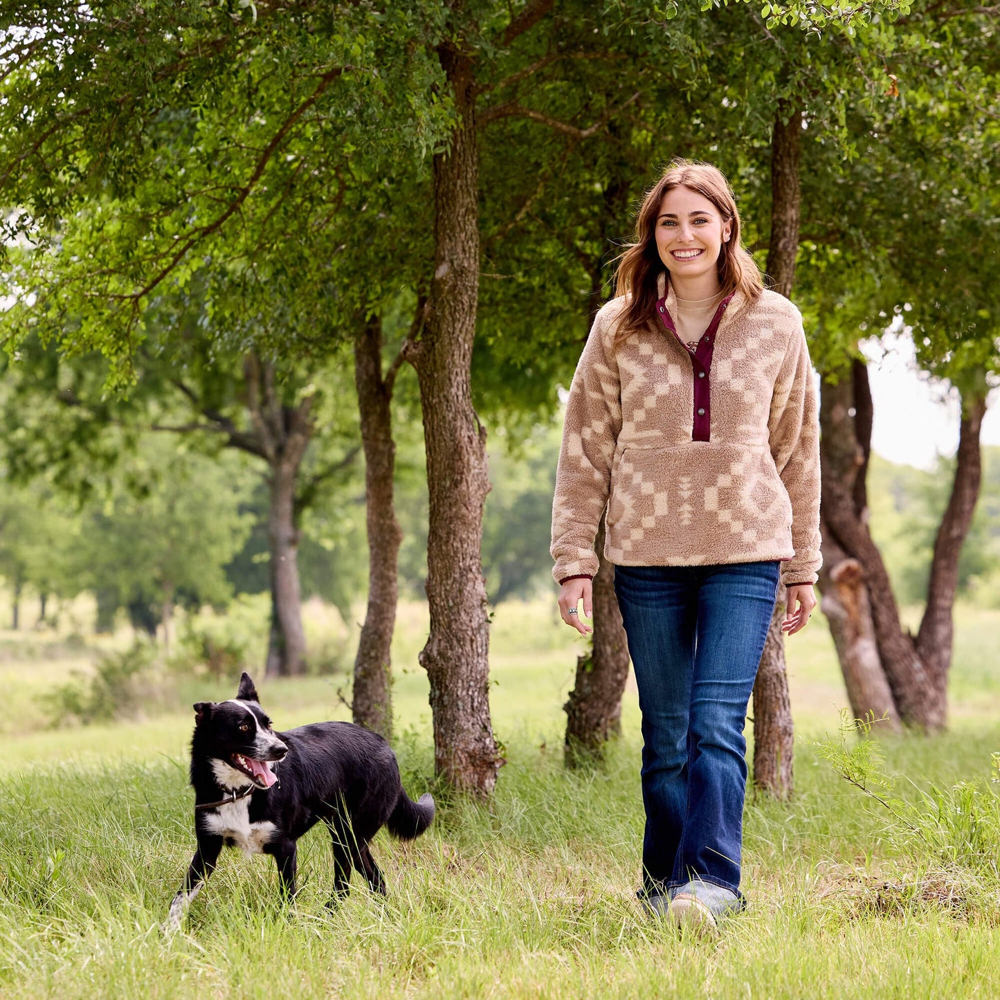 Berber Snap Front Sweatshirt Women | Ariat online shop