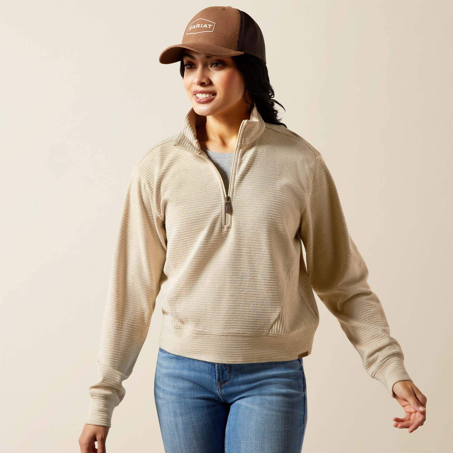 High Noon 1/2 Zip Pullover Women | Ariat for sale