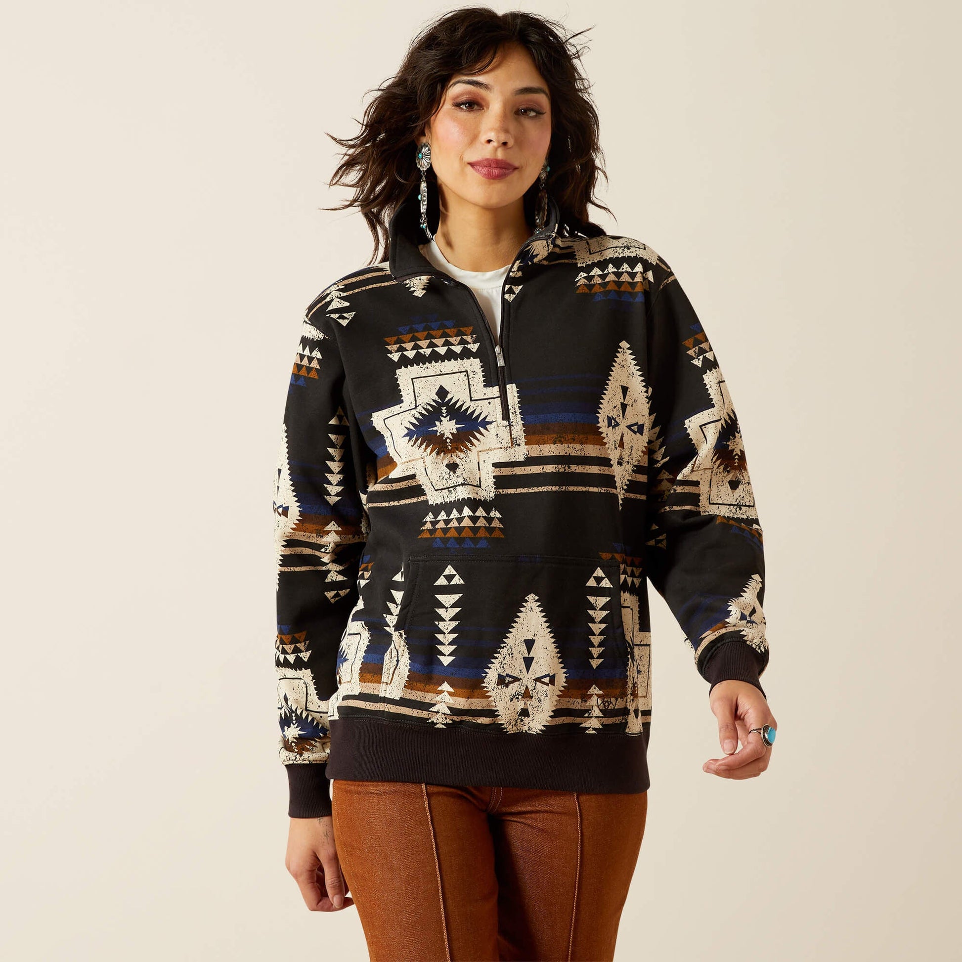 Sienna 1/2 Zip Sweatshirt Women | Ariat online shop