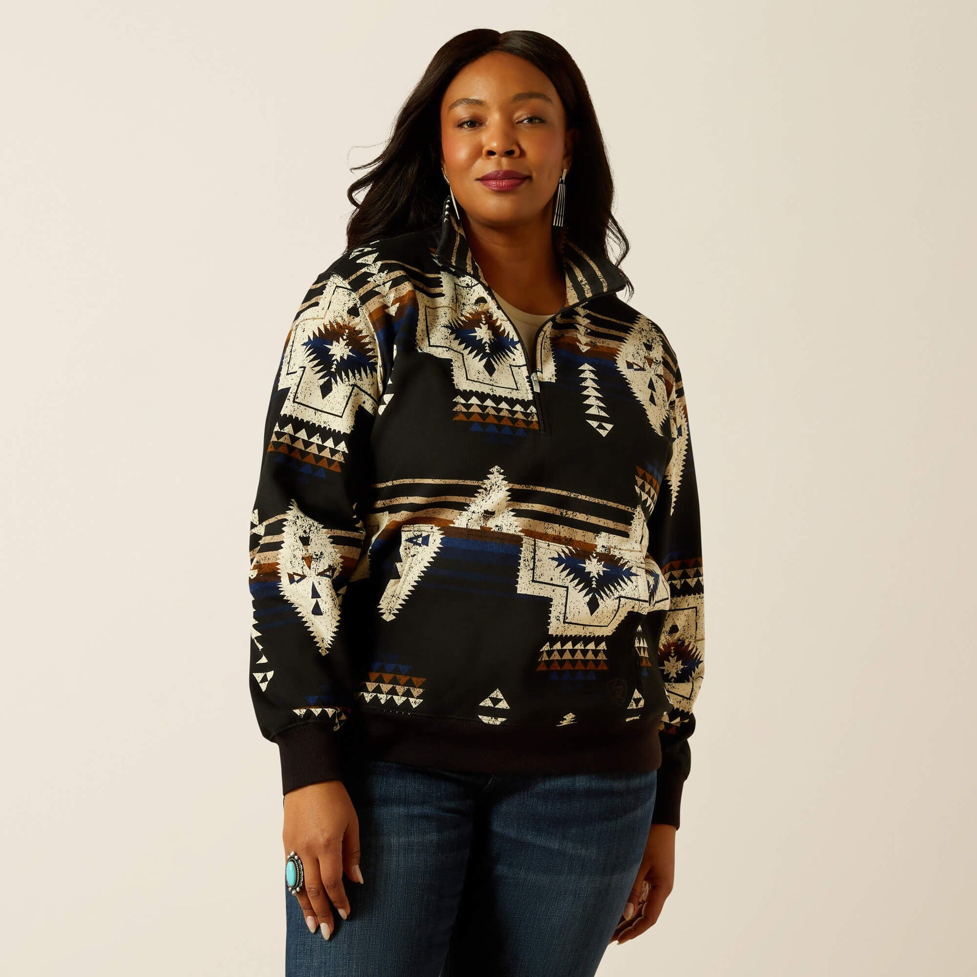 Sienna 1/2 Zip Sweatshirt Women | Ariat online shop