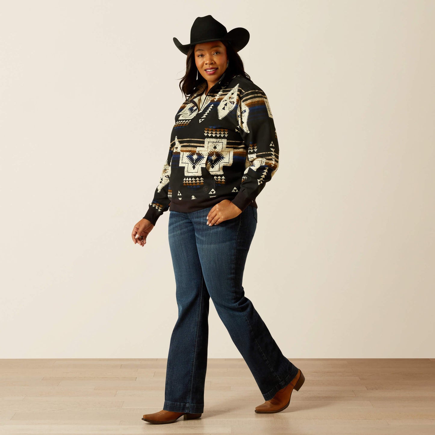 Sienna 1/2 Zip Sweatshirt Women | Ariat online shop
