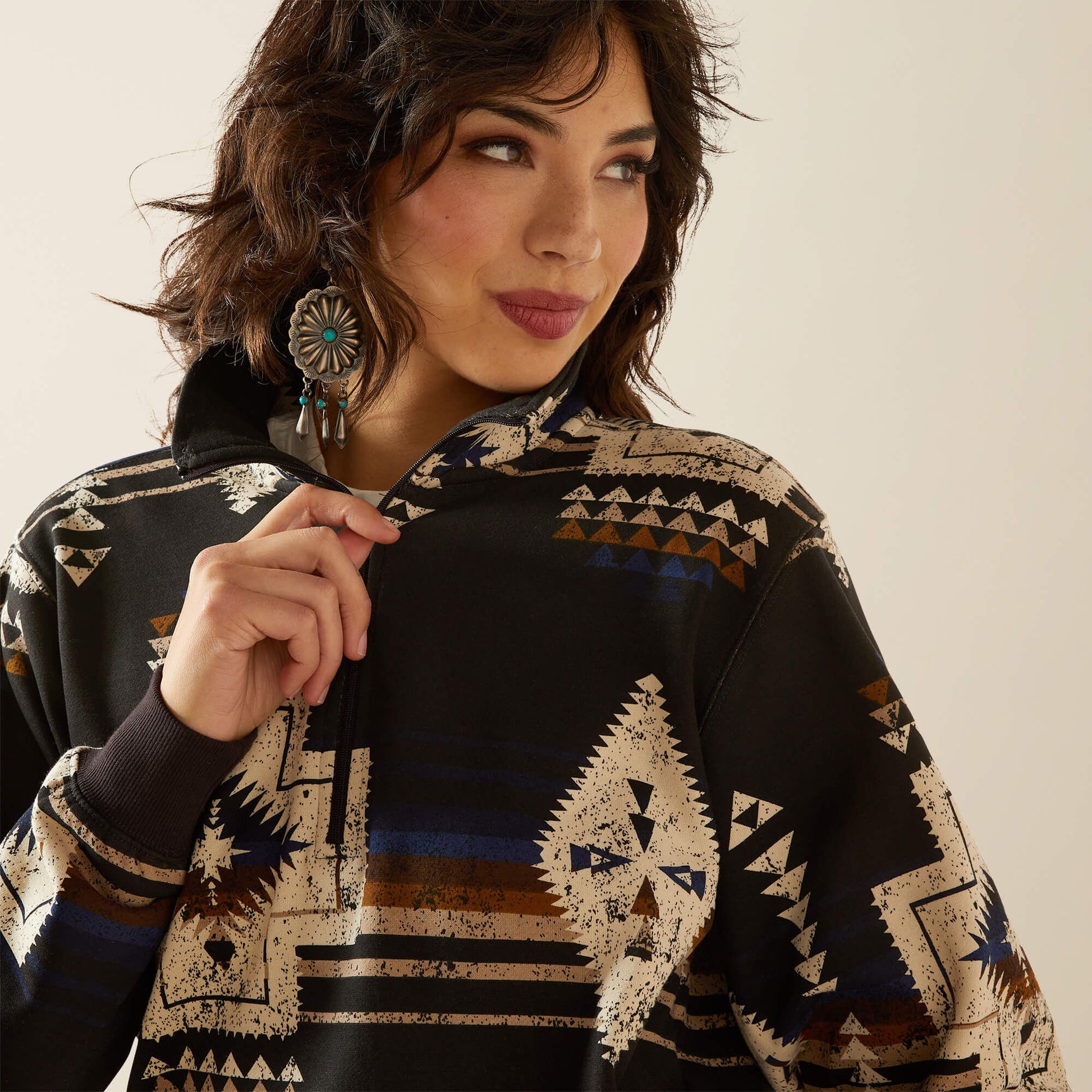 Sienna 1/2 Zip Sweatshirt Women | Ariat online shop