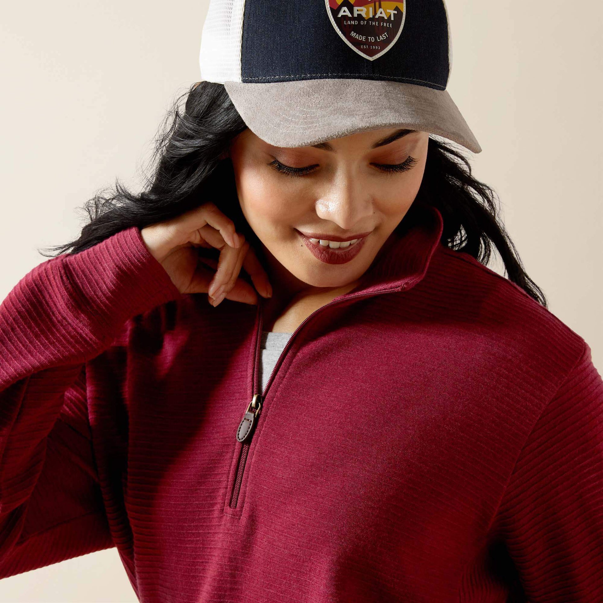 High Noon 1/2 Zip Pullover Women | Ariat on sale