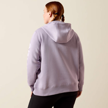 Rebar Lightweight Logo 1/2 Zip Hoodie Women | Ariat online shop