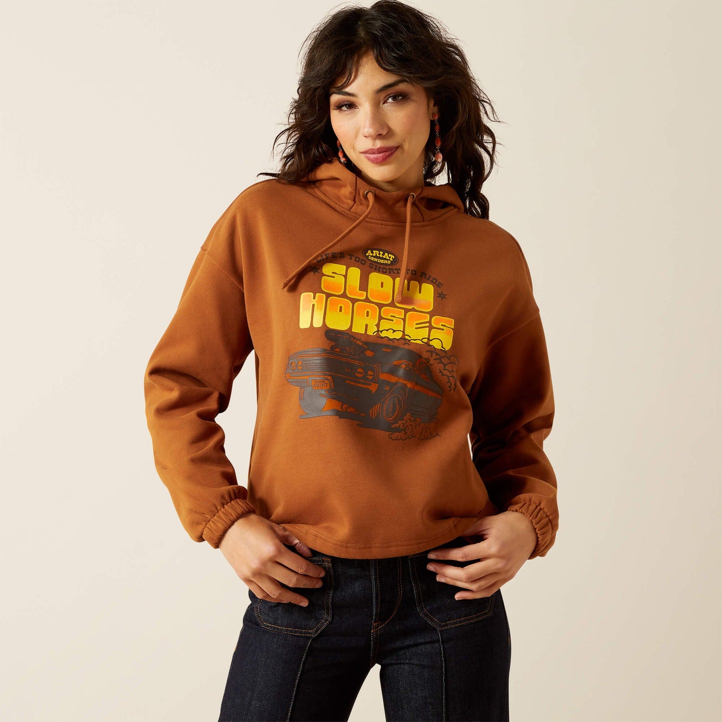 Essential Sendero Slow Horses Hoodie Women | Ariat for sale