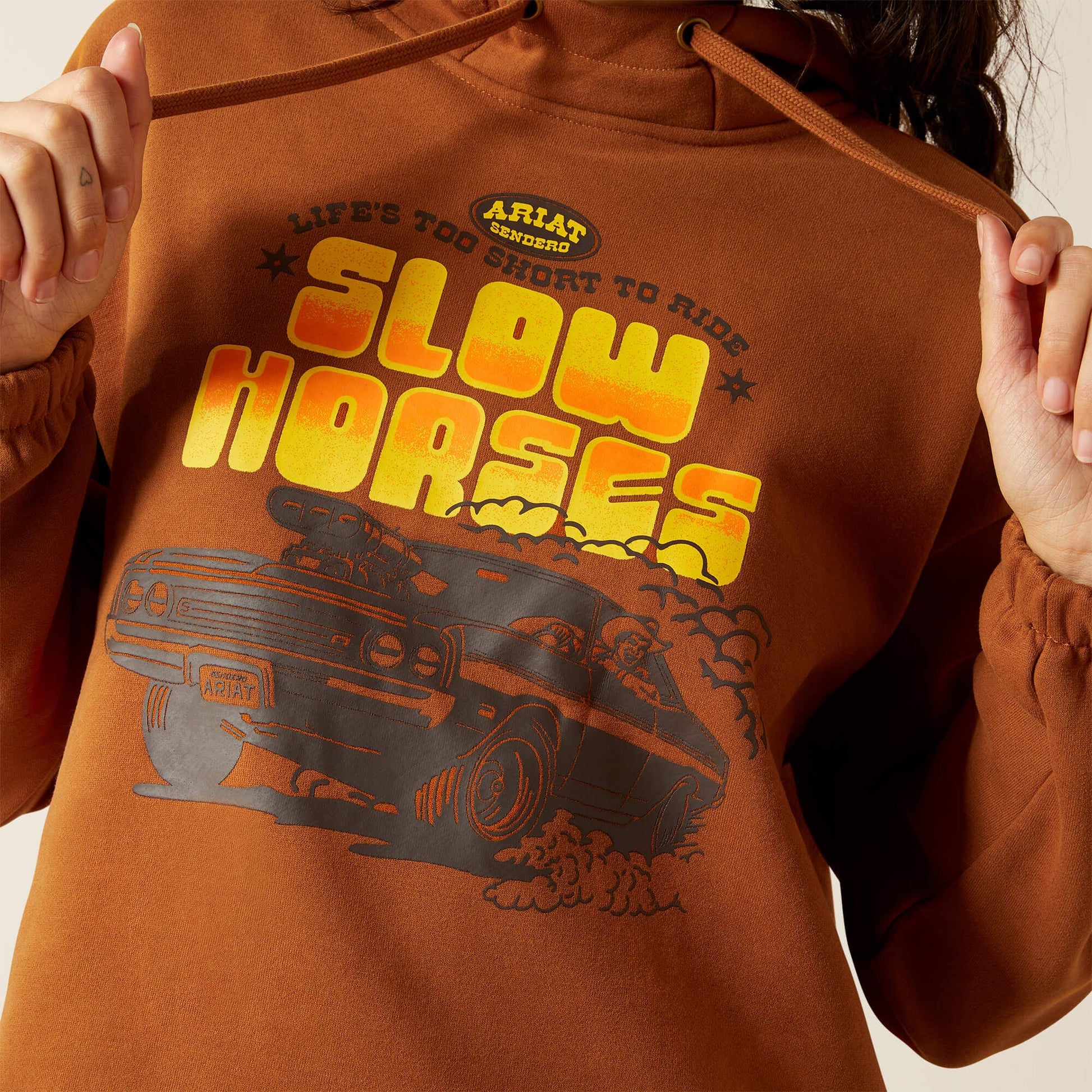 Essential Sendero Slow Horses Hoodie Women | Ariat for sale