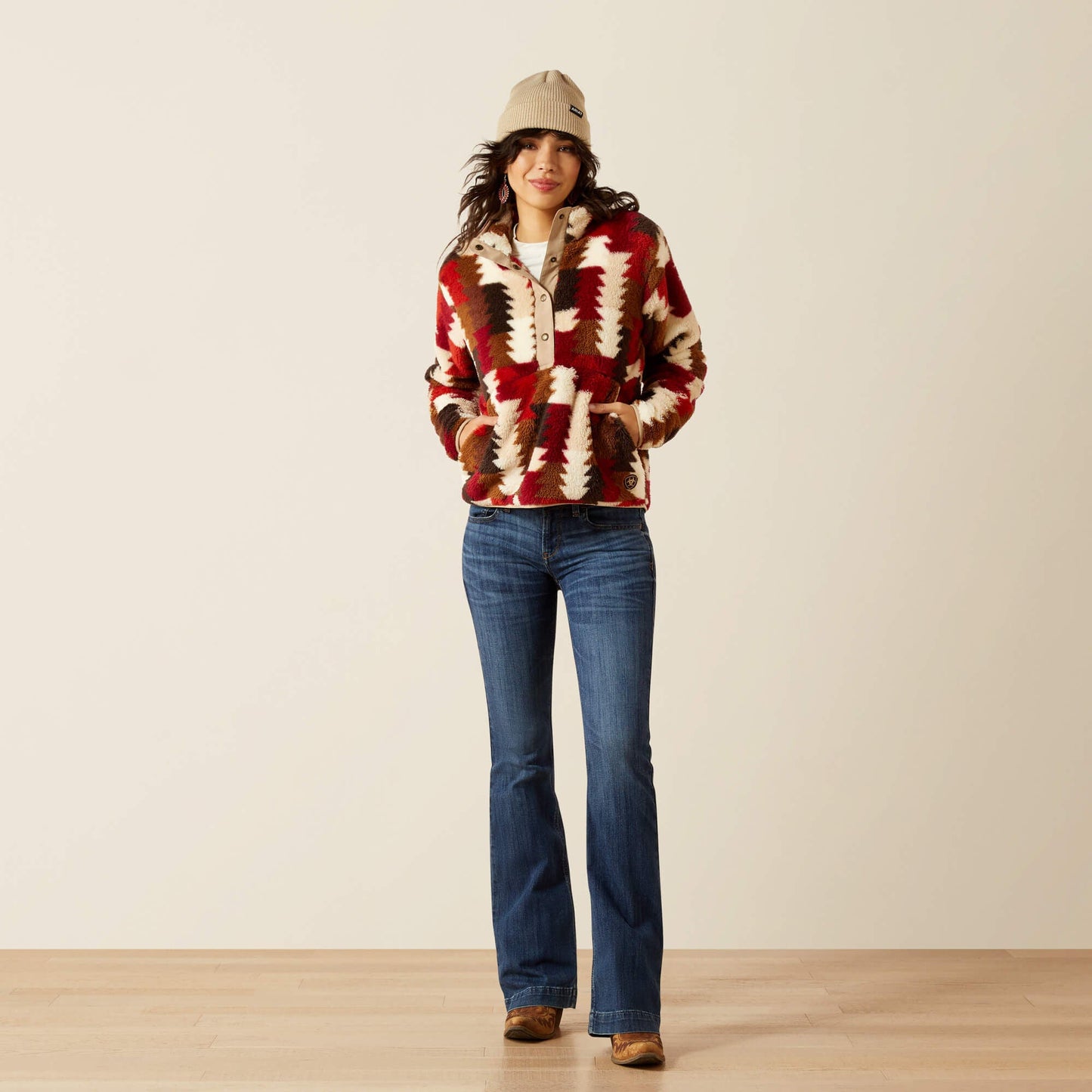 Berber Snap Front Sweatshirt Women | Ariat outlet