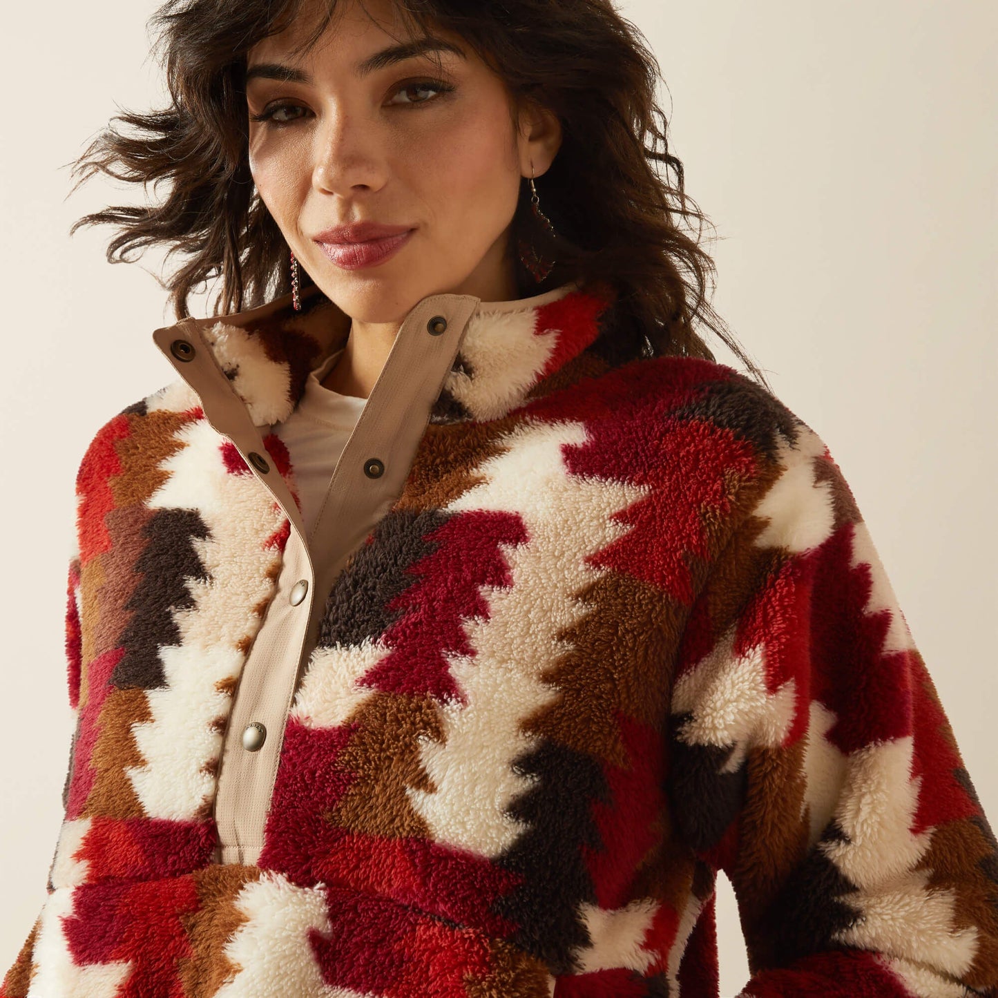 Berber Snap Front Sweatshirt Women | Ariat outlet
