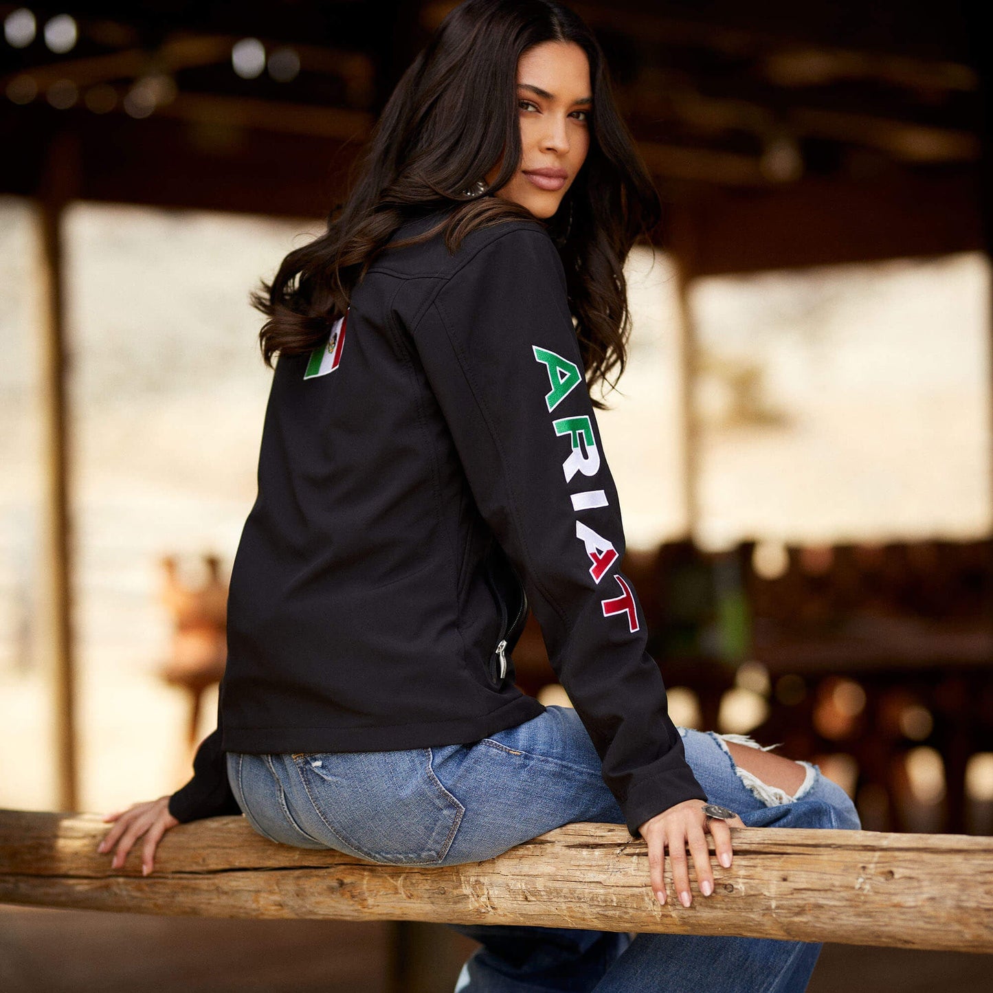 Classic Team Softshell MEXICO Jacket Women | Ariat sale