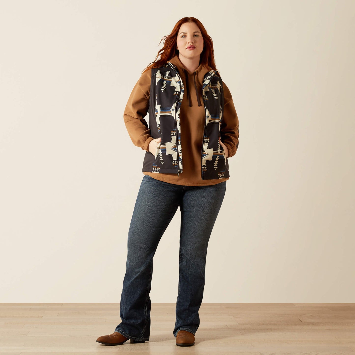 Ariat Logo Softshell Print Vest Women | Ariat discount
