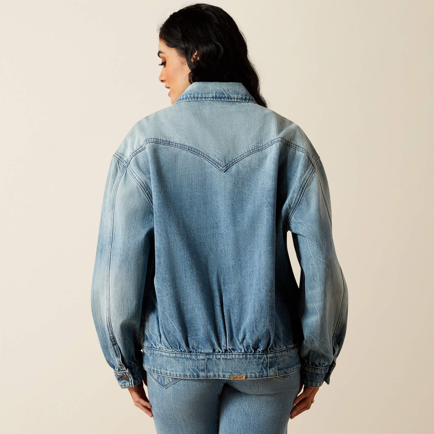 Cheyenne Denim Bomber Jacket Women | Ariat online