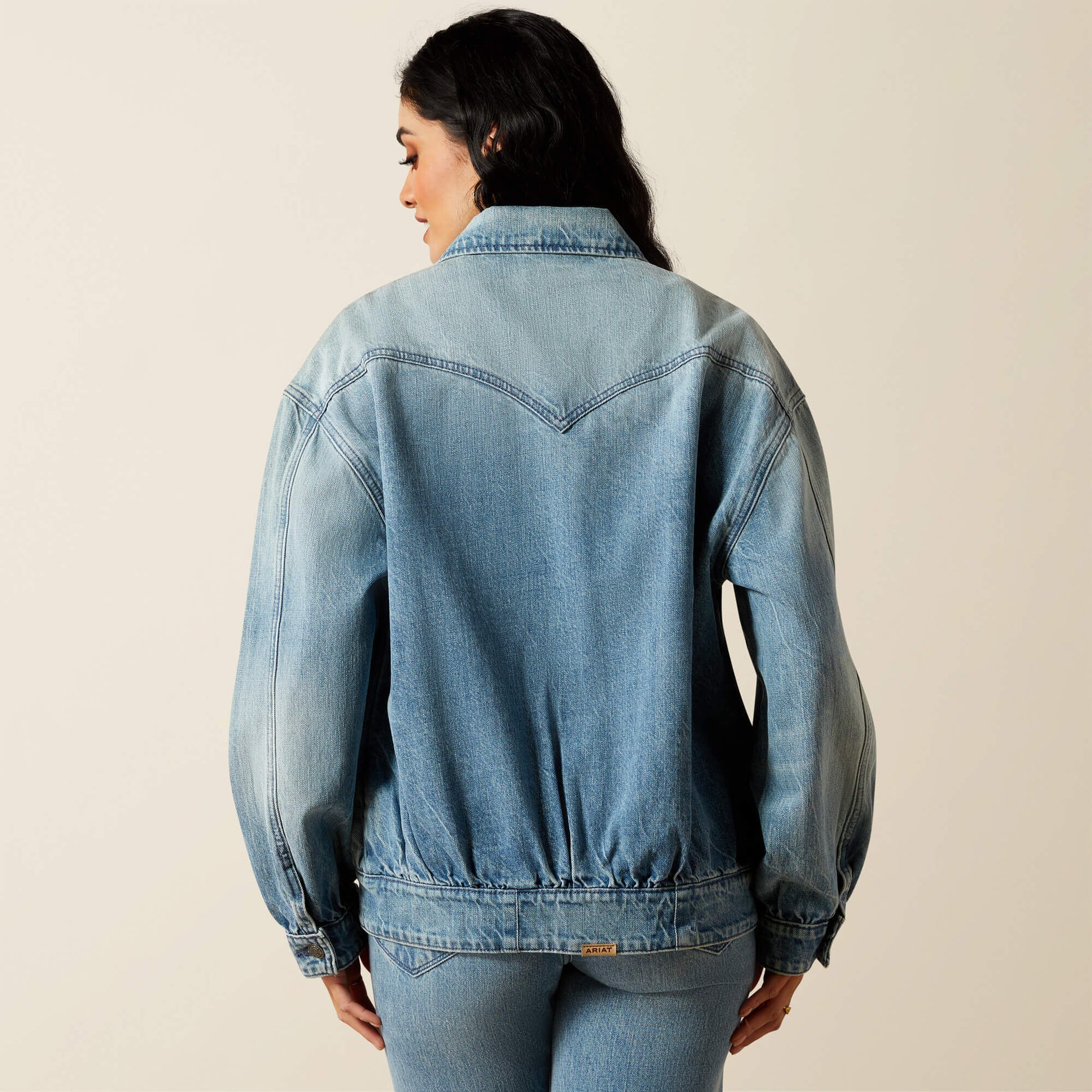 Cheyenne Denim Bomber Jacket Women | Ariat online
