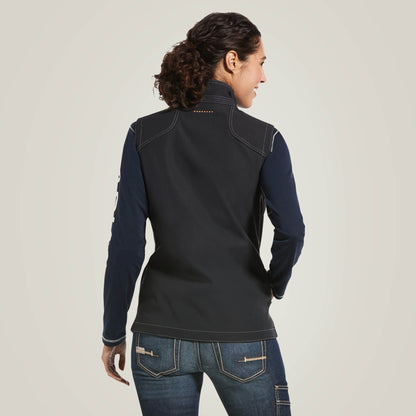 Rebar Stretch Canvas Softshell Vest Women | Ariat for sale