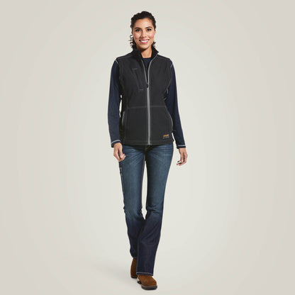 Rebar Stretch Canvas Softshell Vest Women | Ariat for sale