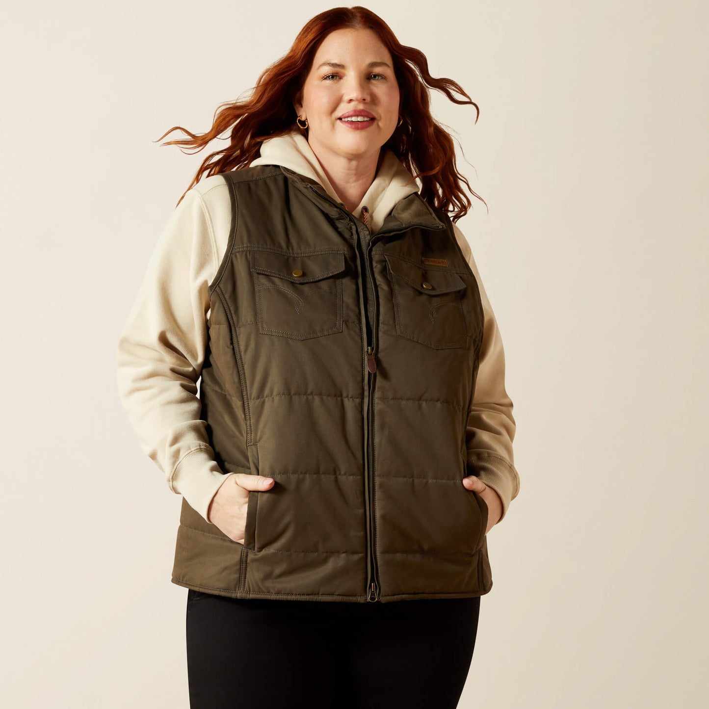 Grizzly Quilted Vest Women | Ariat online
