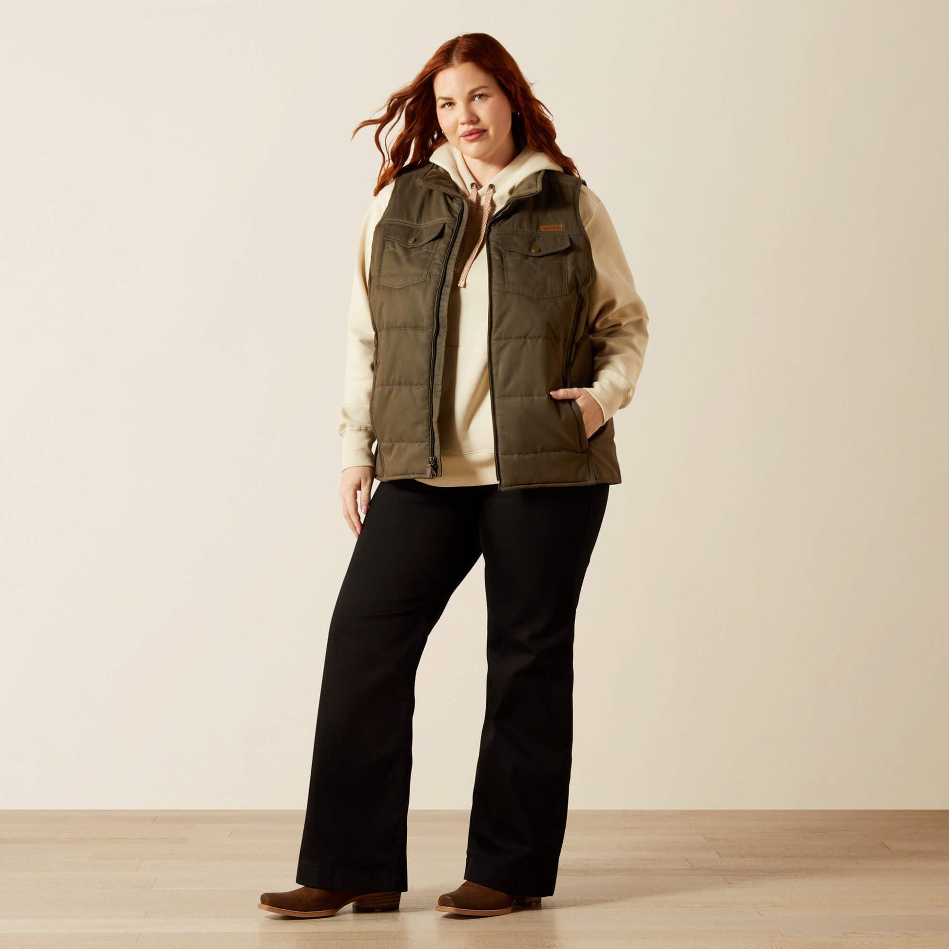 Grizzly Quilted Vest Women | Ariat online