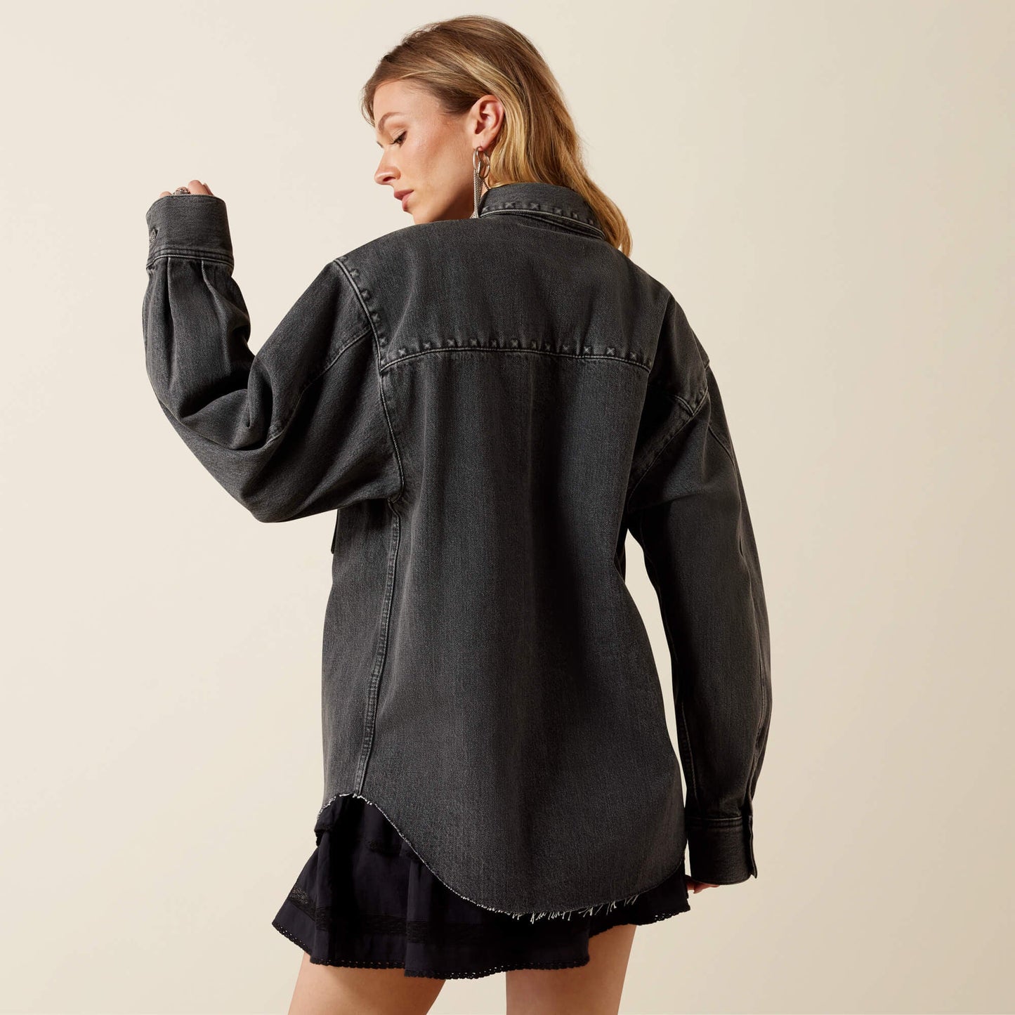 Lux Oversized Denim Jacket Women | Ariat outlet