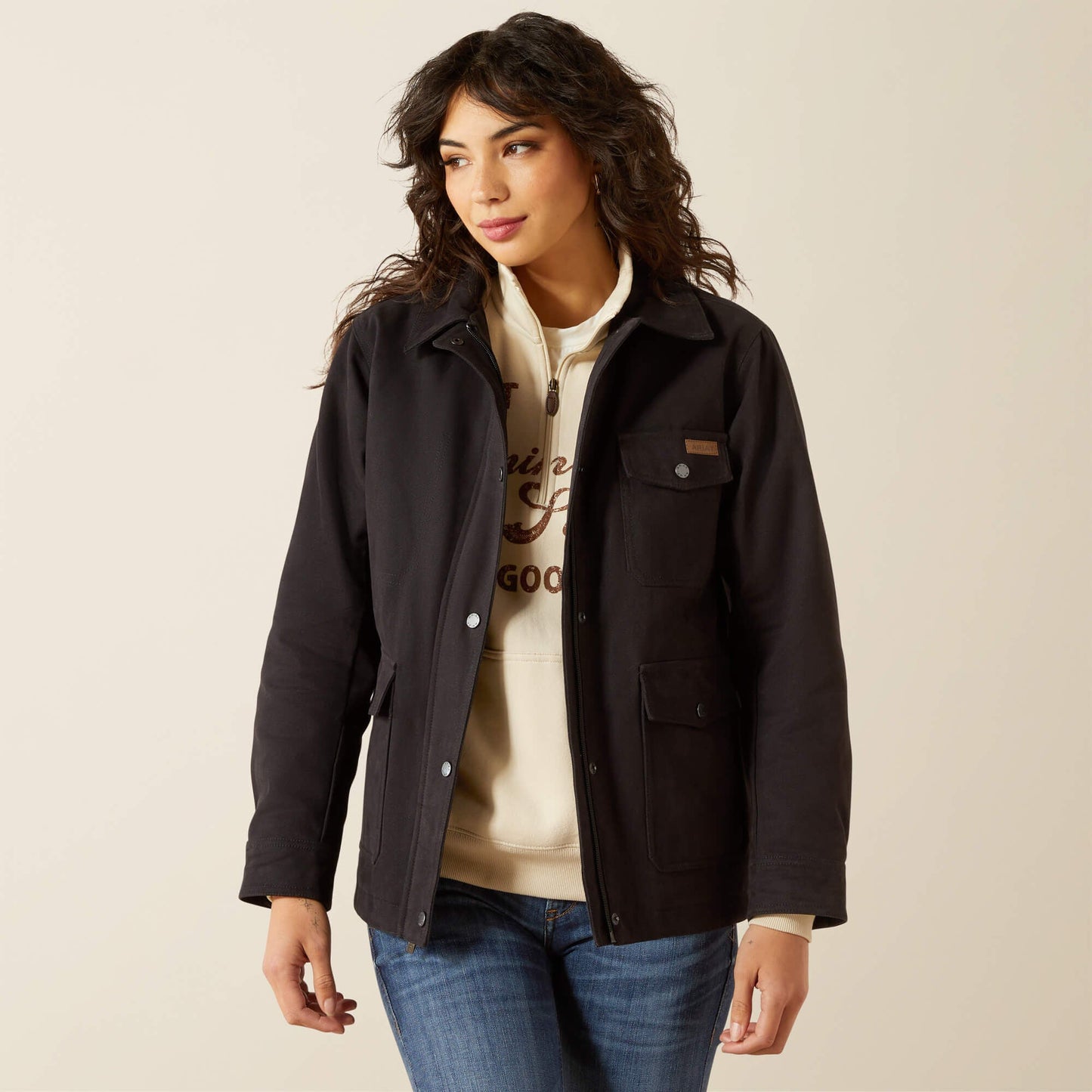 Western Canvas Chore Jacket Women | Ariat discount