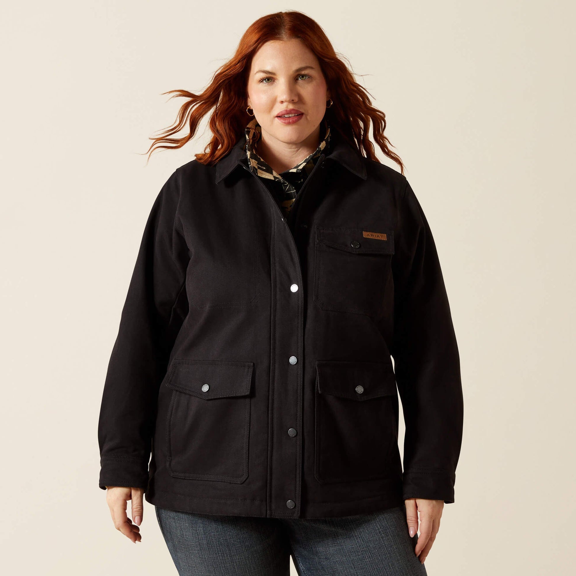 Western Canvas Chore Jacket Women | Ariat discount