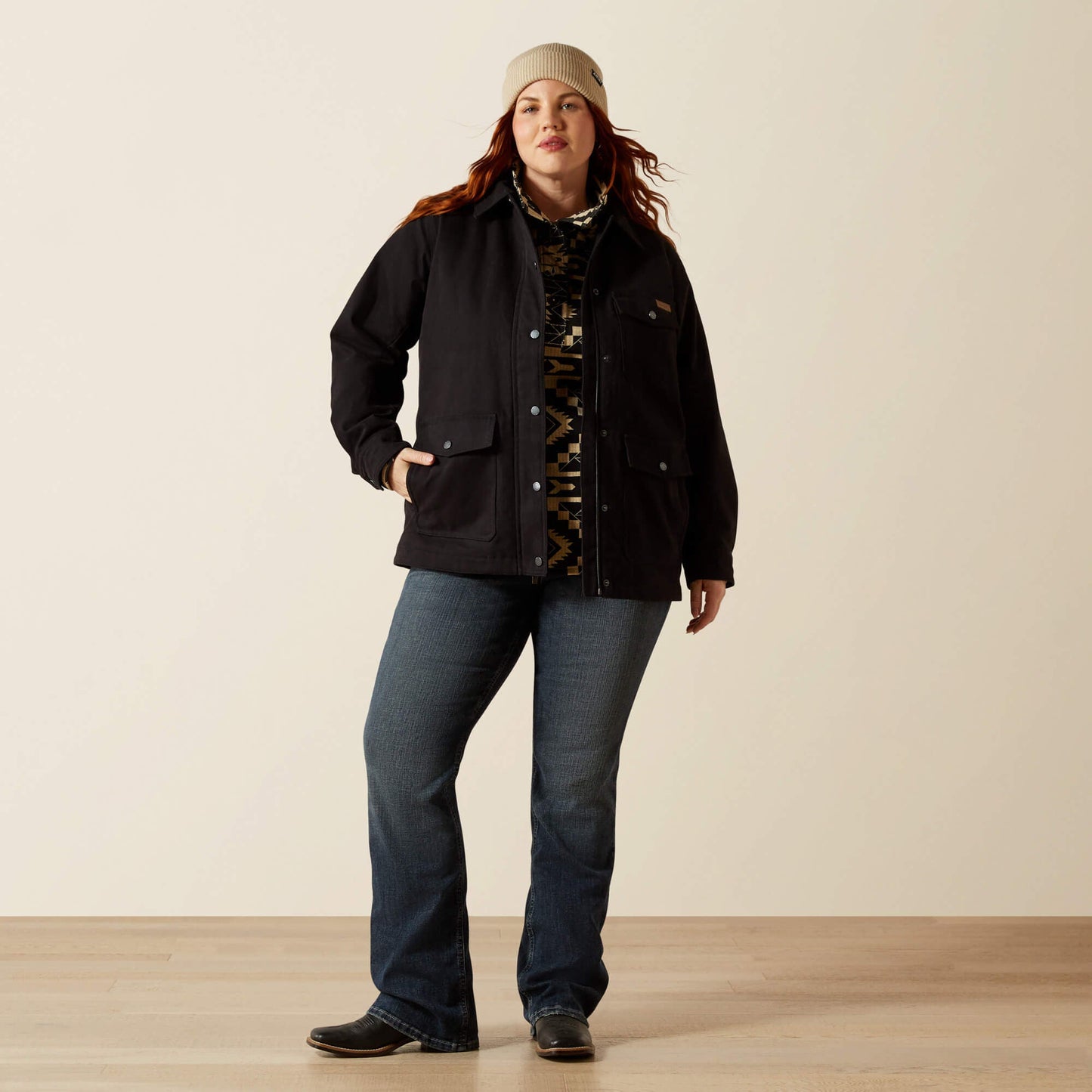 Western Canvas Chore Jacket Women | Ariat discount