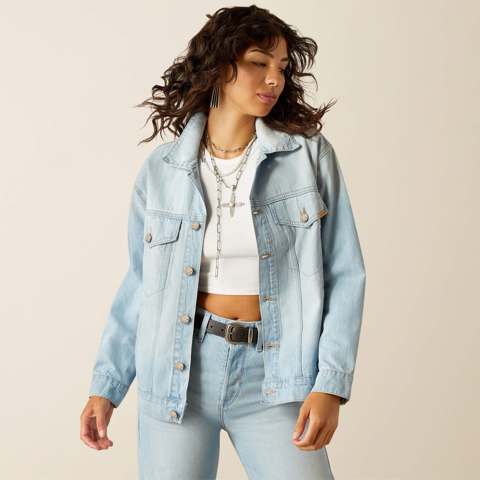 Oversized Trucker Jacket Women | Ariat sale
