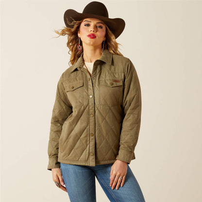 Grizzly Quilted Barn Jacket Women | Ariat for sale