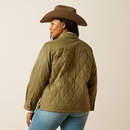 Grizzly Quilted Barn Jacket Women | Ariat for sale
