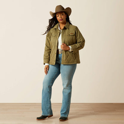 Grizzly Quilted Barn Jacket Women | Ariat for sale