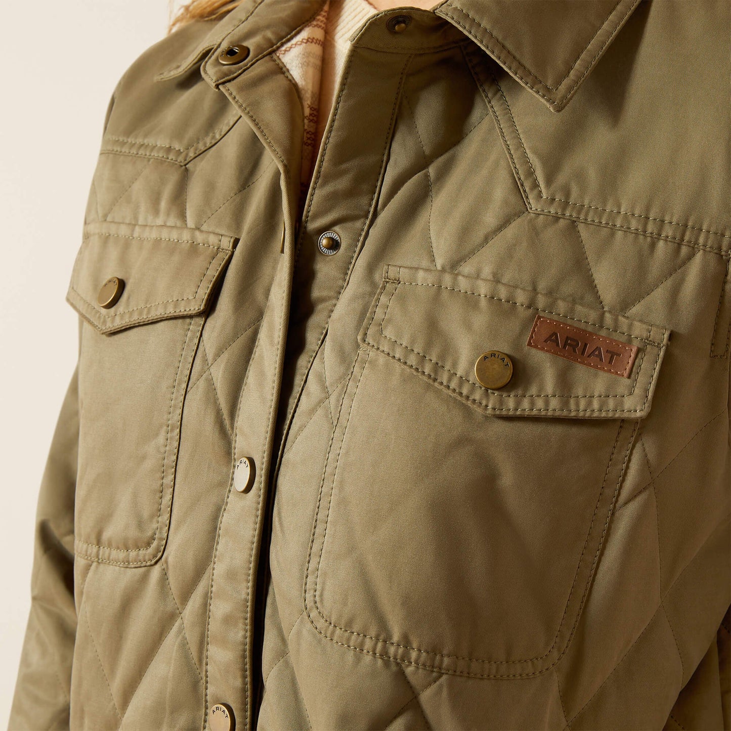Grizzly Quilted Barn Jacket Women | Ariat for sale