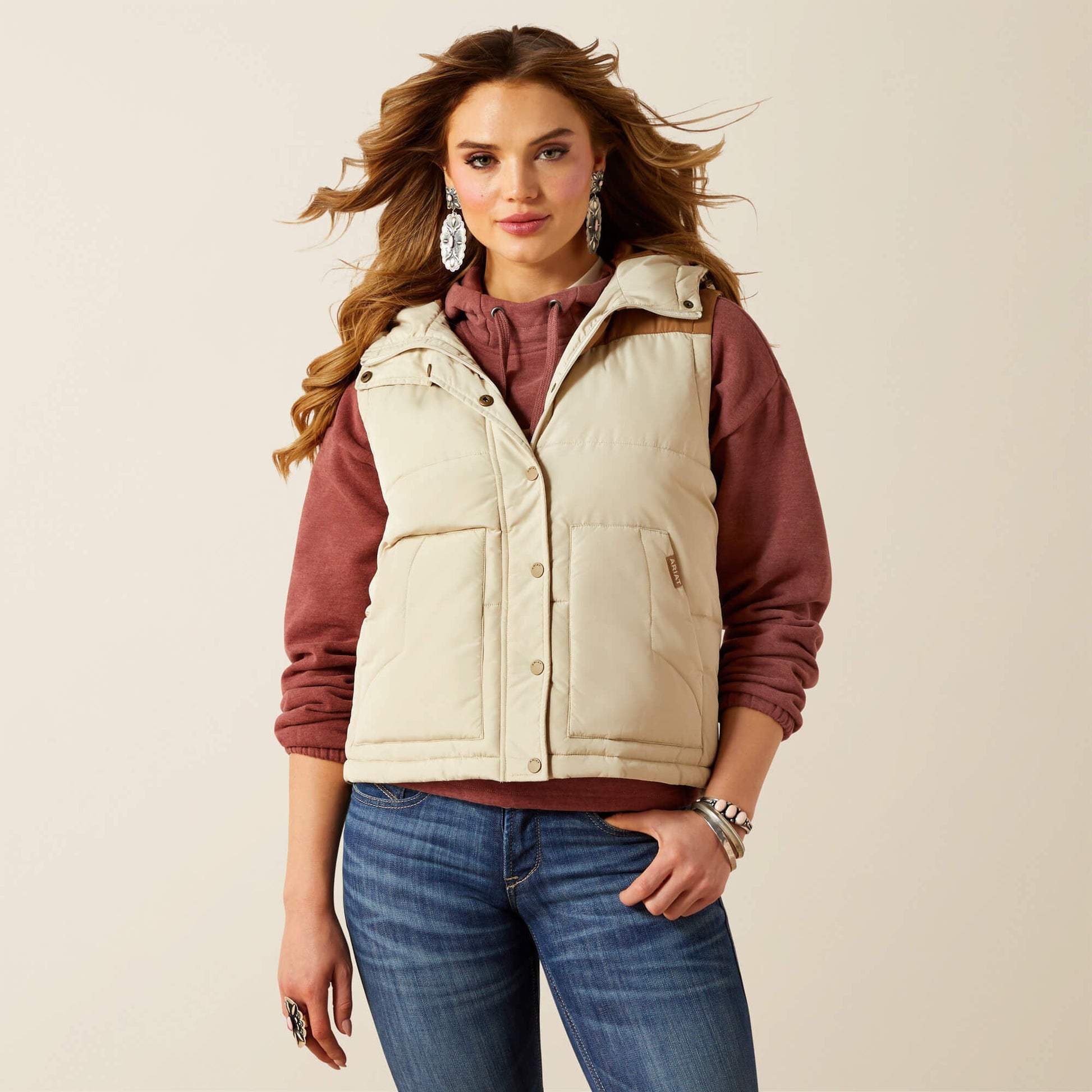 Frontier Puffer Vest Women | Ariat discount