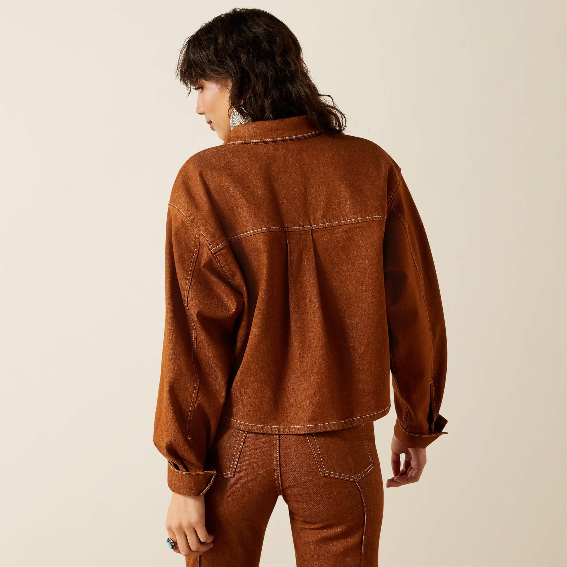 Boxy Cropped Denim Jacket Women | Ariat online shop