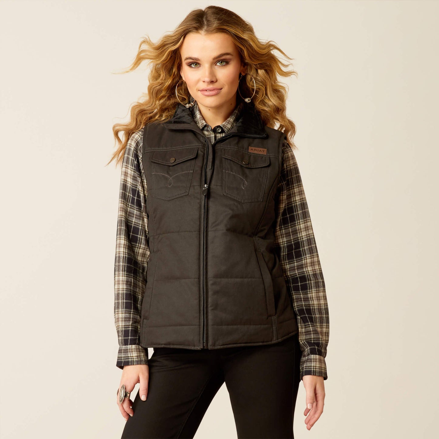 Grizzly Quilted Vest Women | Ariat on sale