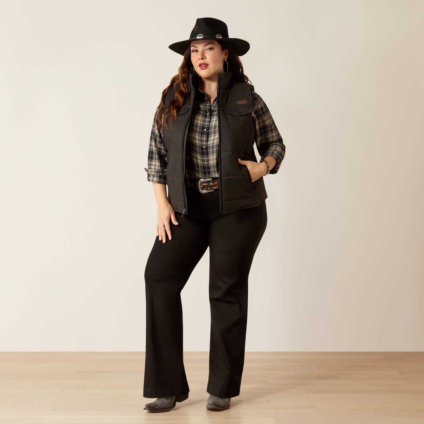 Grizzly Quilted Vest Women | Ariat on sale