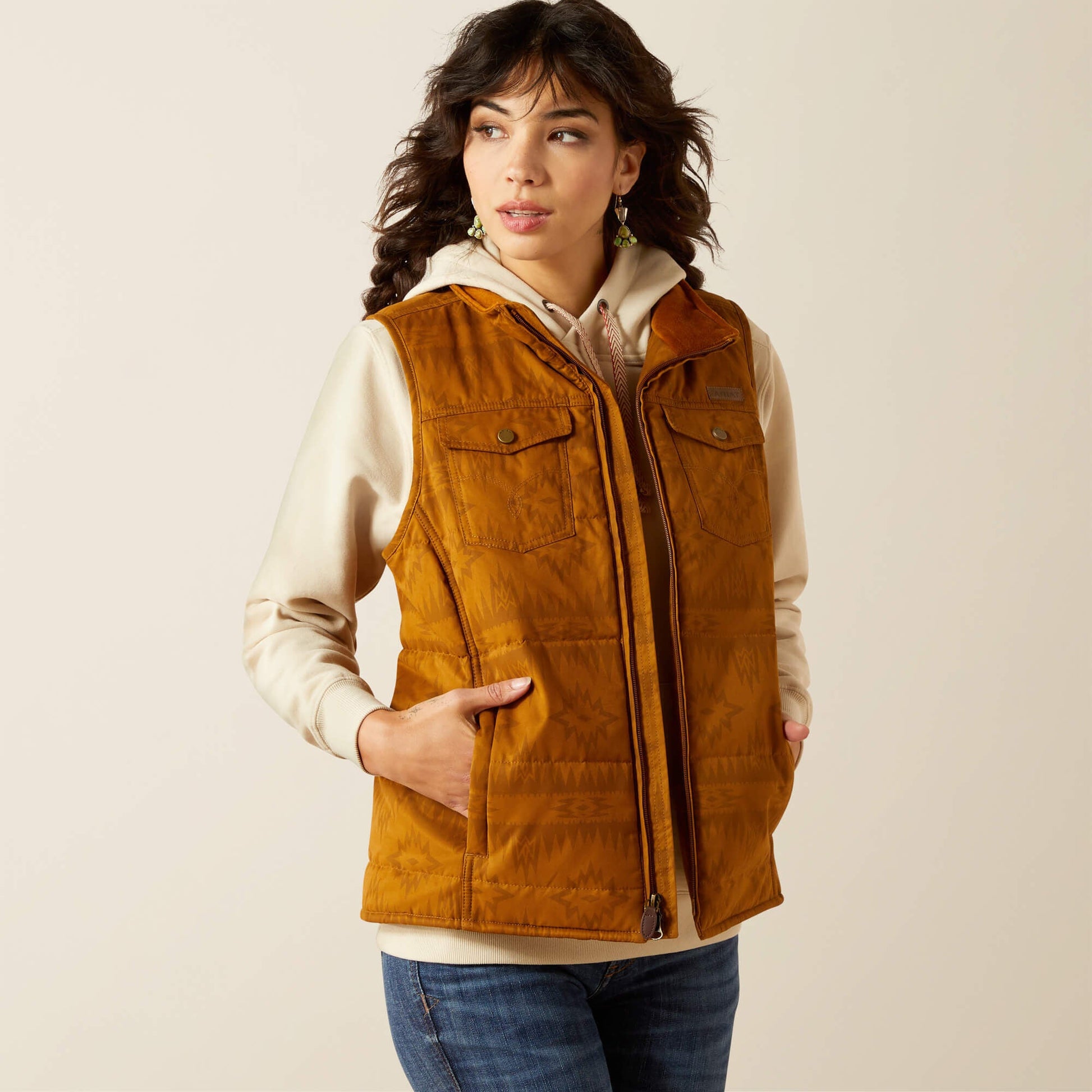 Grizzly Quilted Vest Women | Ariat discount
