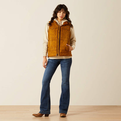 Grizzly Quilted Vest Women | Ariat discount