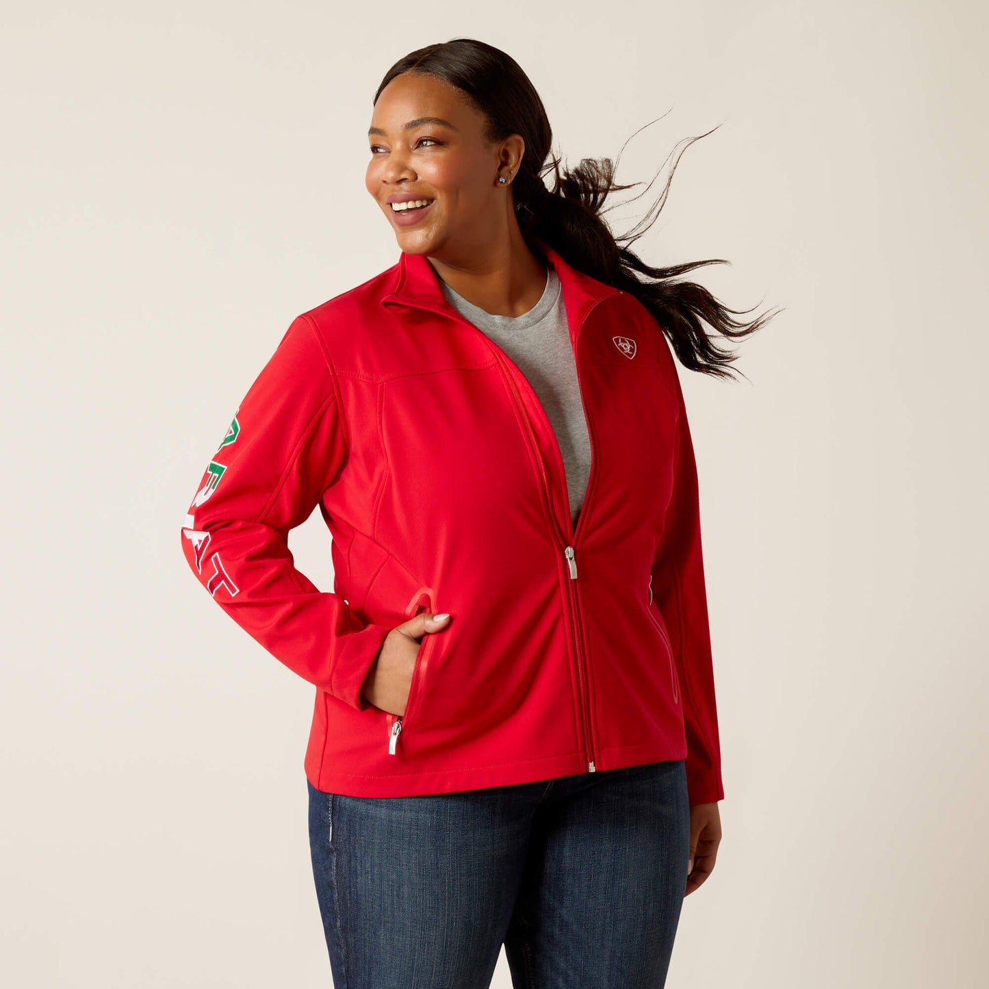 Classic Team Softshell MEXICO Jacket Women | Ariat for sale
