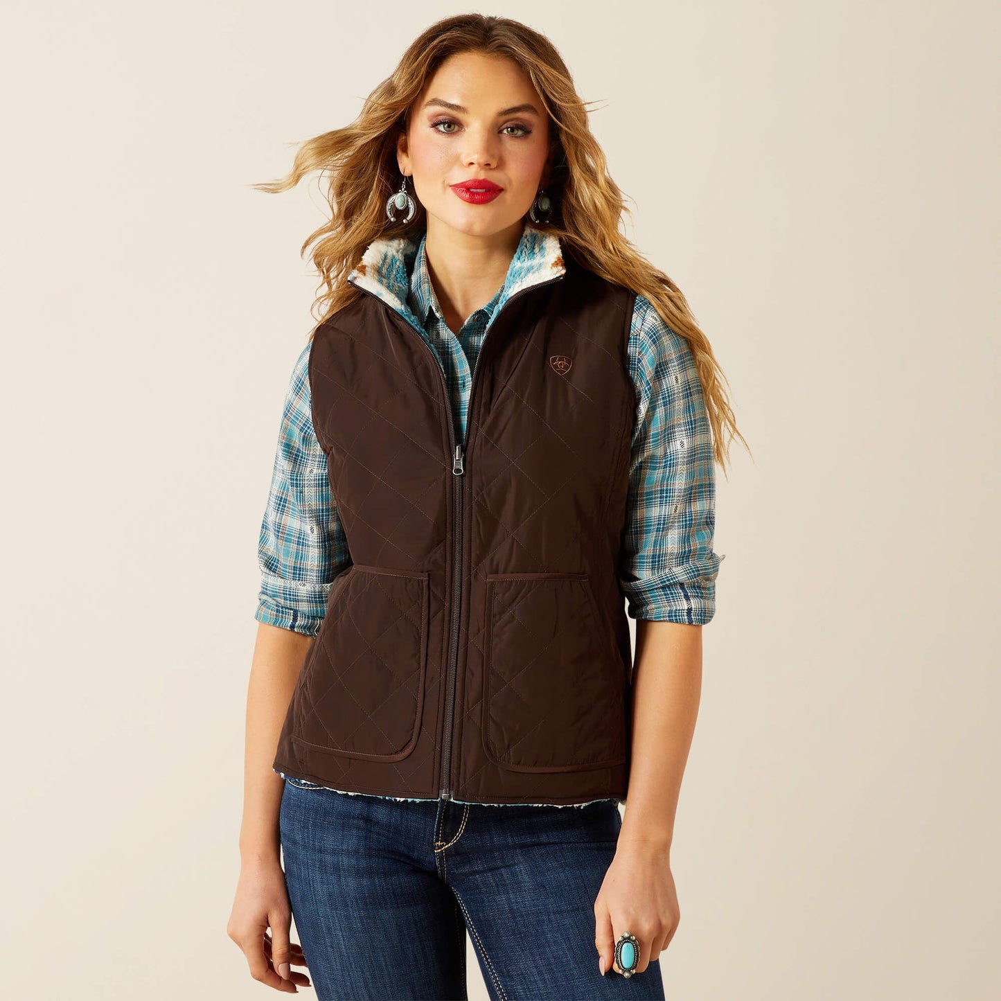 Dilon 2.0 Reversible Insulated Vest Women | Ariat on sale