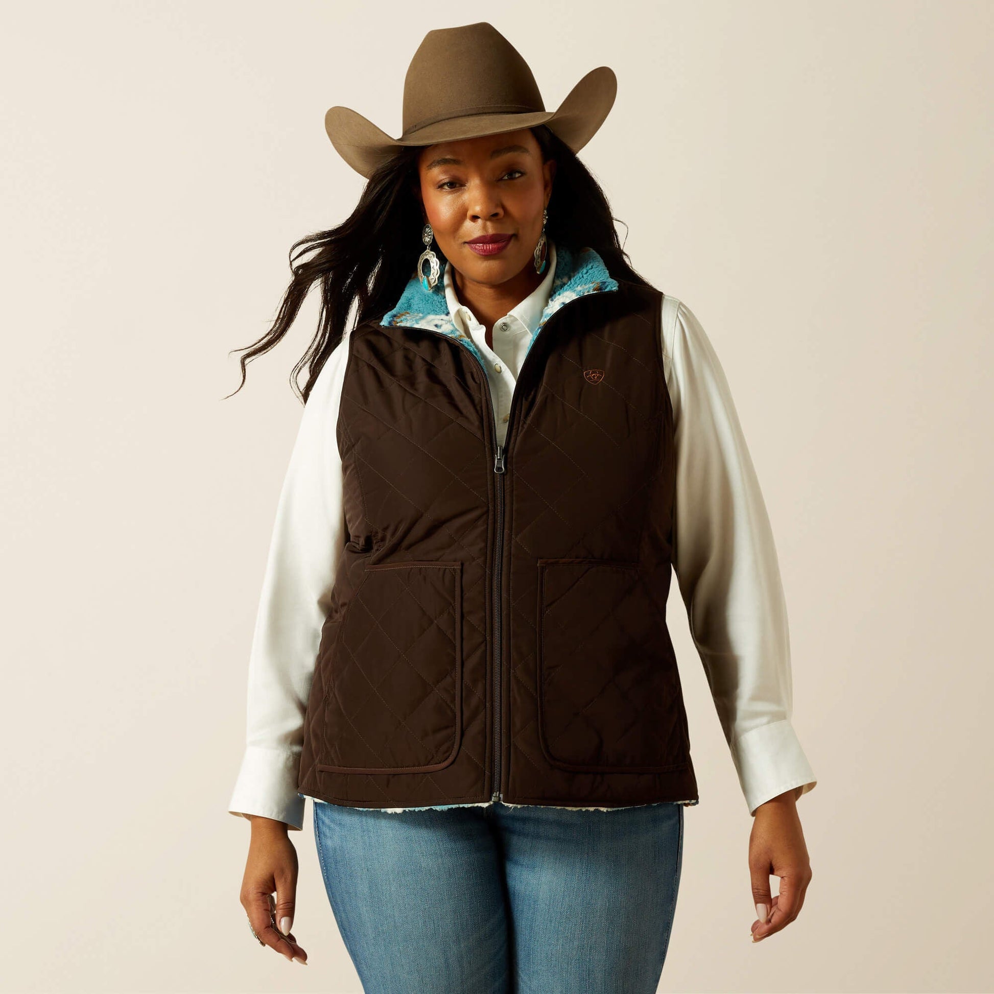 Dilon 2.0 Reversible Insulated Vest Women | Ariat on sale