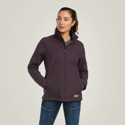 Rebar Stretch Canvas Softshell Jacket Women | Ariat for sale