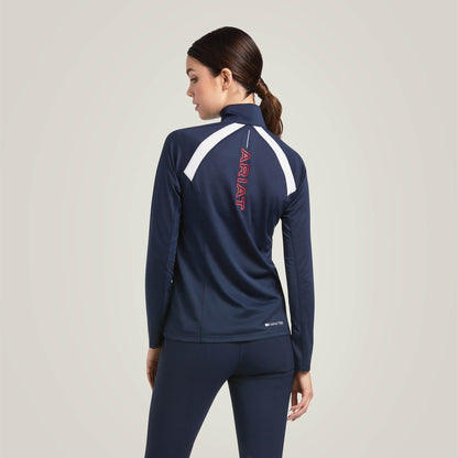 Sunstopper 2.0 Team 1/4 Zip Baselayer Women | Ariat for sale