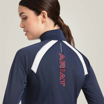 Sunstopper 2.0 Team 1/4 Zip Baselayer Women | Ariat for sale