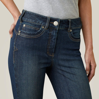 Halo Denim Knee Patch Breech Women | Ariat online